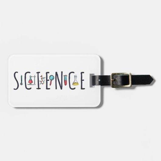 科学 ラゲッジタグ (正面横)