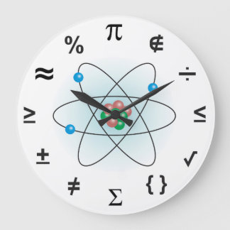 科学 ラージ壁時計