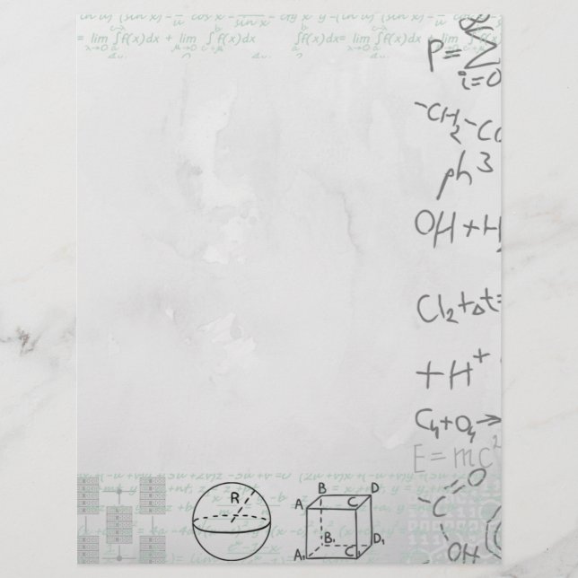 科学 レターヘッド (正面)