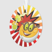 科学 – 先生-オーナメント オーナメント (正面)