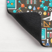 科学/化学パターン マウスパッド (コーナー)