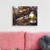 科学 – 化学者 – 科学的発見 キャンバスプリント (インサイチュ (リビング))