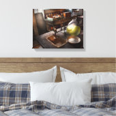 科学 – 化学者 – 科学的発見 キャンバスプリント (インサイチュ (寝室))