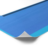 科学、地球と月の軌道 ポスター (角)