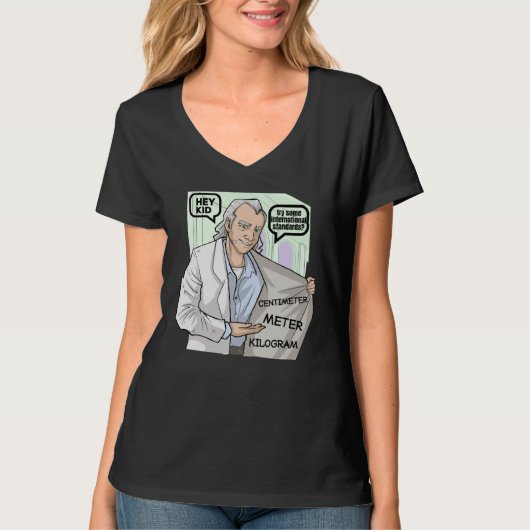科学 数学の先生 数学 物理学 おもしろTシャツ Tシャツ (正面)