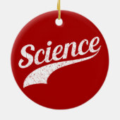 科学 – 真の信者 セラミックオーナメント (裏面)