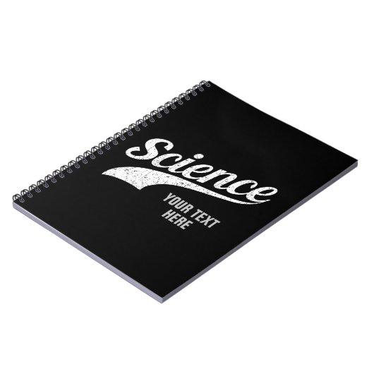 科学 – 真の信者 ノートブック (左側)