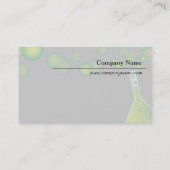 科学、研究室、化学科学者、研究者 名刺 (裏面)