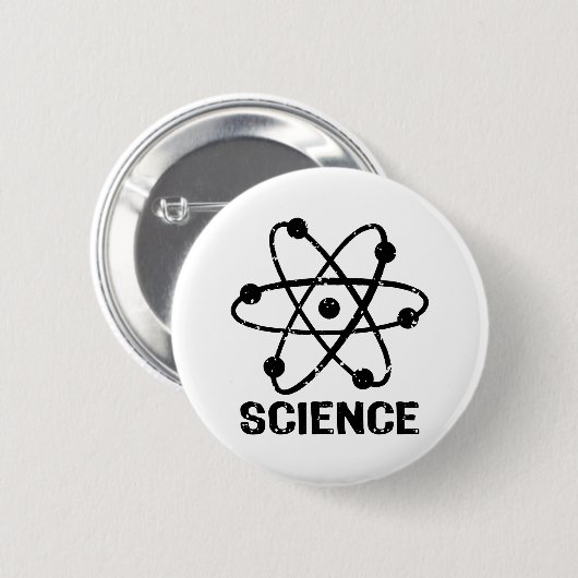 科学 缶バッジ (正面&裏面)