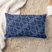 科学/芸術のVennの図表 ランバークッション (ブランケット)