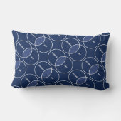 科学/芸術のVennの図表 ランバークッション (裏面)