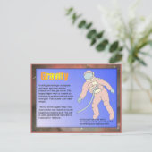 科学, 重力 ポストカード (スタンド正面)