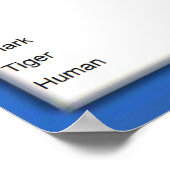 科学、食物連鎖、二次消費者 ポスター (角)