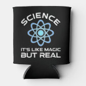 科学 – 魔法だ実在が 缶クーラー (正面)