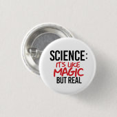 科学：魔法だ実在が 缶バッジ (正面&裏面)