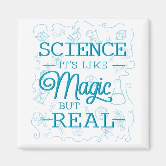 科学：魔法みたいだが. マグネット (正面)