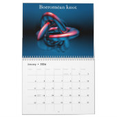 科学#4の芸術 カレンダー (1月 2026)