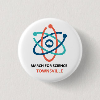 科学- Townsville -のための3月 缶バッジ