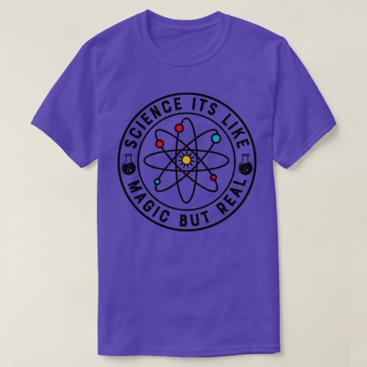 科学Itx27s魔法が実在1つ Tシャツ (デザイン正面)
