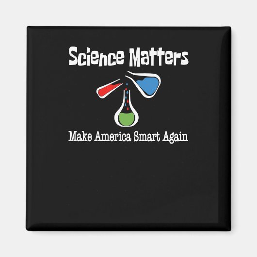 科学S – 再びアメリカ頭が切れるを贈る マグネット (正面)