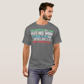科学The Earth Is Not Flat Vaccine Work Tシャツ (正面フル)