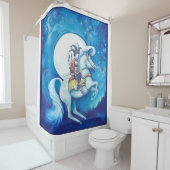 秘伝-オリジナルのアートワーク  シャワーカーテン (インサイチュ)