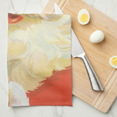 秘密すてきのクリスマスサンタクロース キッチンタオル (四つ折り)