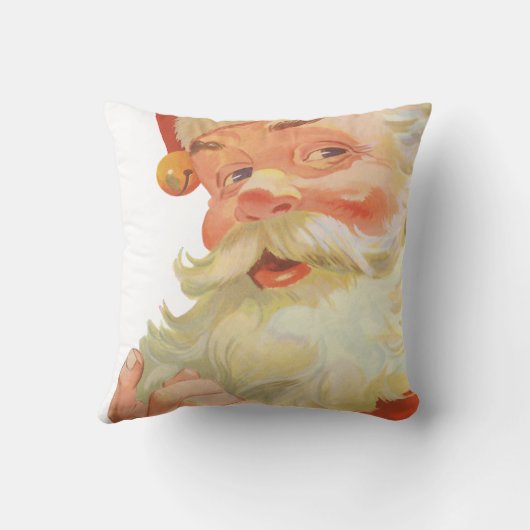 秘密すてきのクリスマスサンタクロース クッション (裏面)