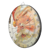 秘密すてきのクリスマスサンタクロース ダーツボード (正面右)