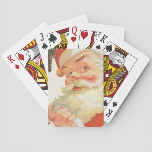 秘密すてきのクリスマスサンタクロース トランプ (裏面)