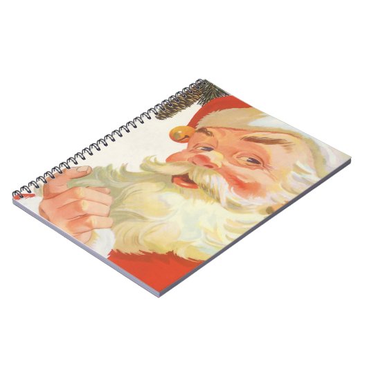 秘密すてきのクリスマスサンタクロース ノートブック (左側)