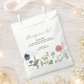 秘密のお洒落庭の野草 フェイバーバッグ (クリップ留めされた状態)