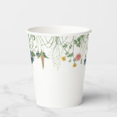 秘密のお洒落庭の野草 紙コップ (裏面)