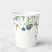 秘密のお洒落庭の野草 紙コップ (右)