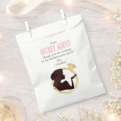 秘密のエージェントライセンスパーティー ブライズメイドの旅程 フェイバーバッグ (クリップ留めされた状態)