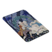 秘密のキス、「フェテス・ガランテス」のイラストレーション マグネット (右側)