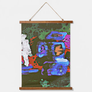 秘密のケード：脱進主義の聖域 吊り下げ型タペストリー