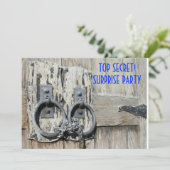 秘密のサプライズパーティーの招待状 招待状 (スタンド正面)