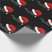 秘密のサンタからの包装紙のメリークリスマス ラッピングペーパー (角)