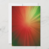 秘密のサンタへの招待状を送る季節になりました。 招待状 (裏面)