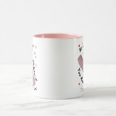 秘密のサンタもし、君はクロシンではない君はロックインではない マグカップ (中央)