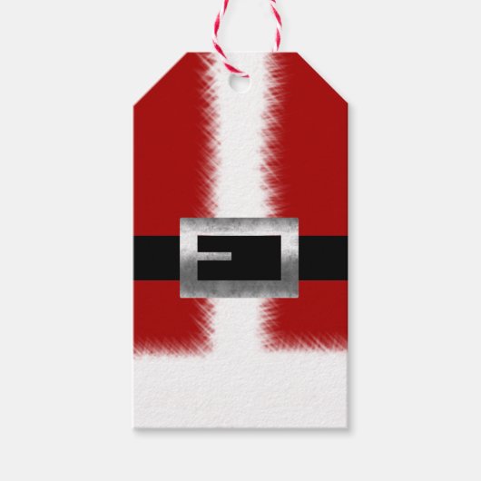 秘密のサンタギフトラベル ギフトタグ (正面)