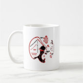 秘密のサンタギフト – 繁栄と富 コーヒーマグカップ (左)