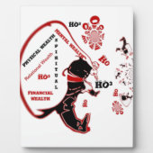 秘密のサンタギフト – 繁栄と富 フォトプラーク (正面)