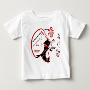 秘密のサンタギフト – 繁栄と富 ベビーTシャツ