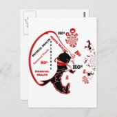 秘密のサンタギフト – 繁栄と富 ポストカード (正面/裏面)