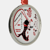 秘密のサンタギフト – 繁栄と富 メタルオーナメント (右)