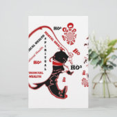 秘密のサンタギフト – 繁栄と富 便箋 (スタンド正面)