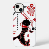 秘密のサンタギフト – 繁栄と富 Case-Mate iPhoneケース (裏面)