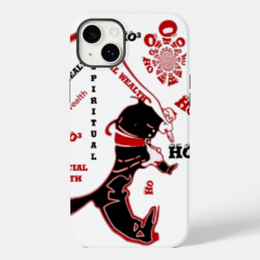 秘密のサンタギフト – 繁栄と富 Case-Mate iPhoneケース (裏面)